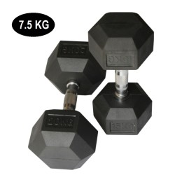 Chrome Dumbbells Pair 7.5Kg