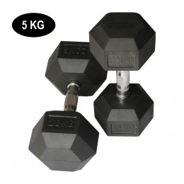 Chrome Dumbbells Pair 5Kg